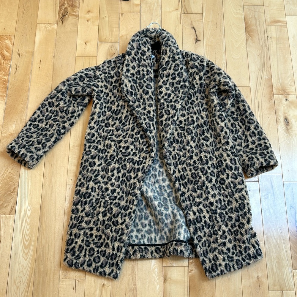 Calvin Klein Fleece Cheetah Jacket